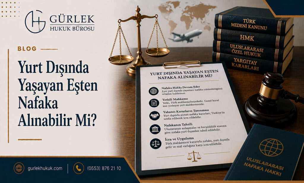Yurt Dışında Yaşayan Eşten Nafaka Alınabilir Mi?