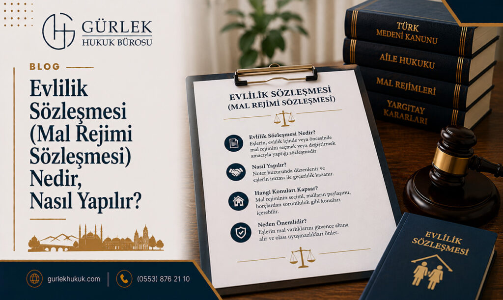 Evlilik Sözleşmesi (Mal Rejimi Sözleşmesi) Nedir, Nasıl Yapılır?
