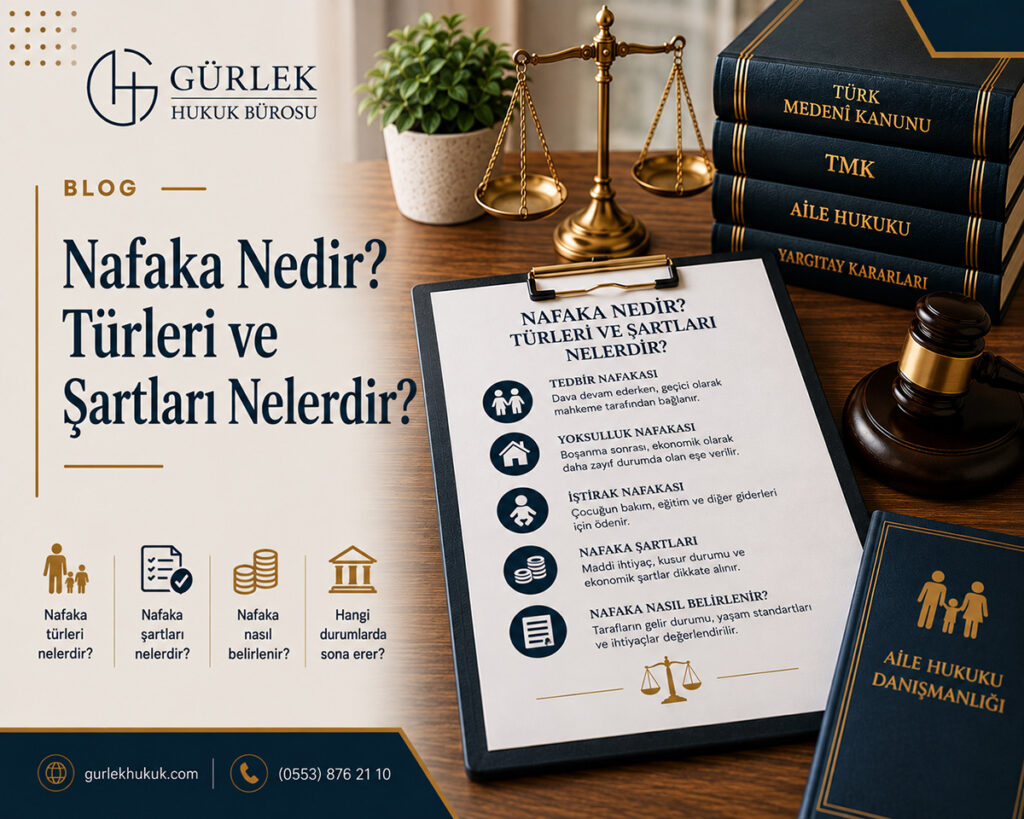 Nafaka Nedir? Türleri ve Şartları Nelerdir?