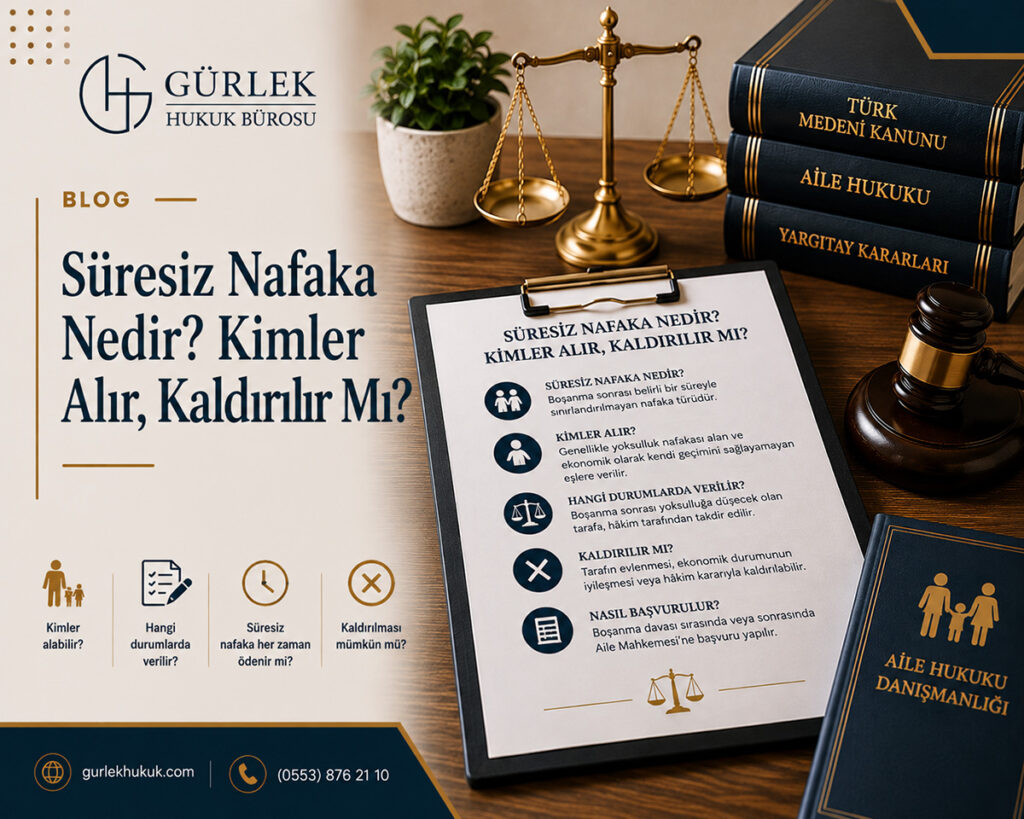 Süresiz Nafaka Nedir? Kimler Alır, Kaldırılır Mı?